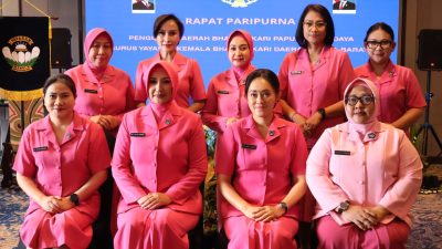 Rapat Paripurna Bhayangkari Daerah Papua Barat Daya Digelar di Sorong