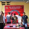 Polantas Polres Bima Kota Temukan 313 Butir Diduga Ekstasi di Jok Motor