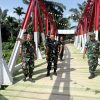 Tim Wasrik Kodam IM Cek Puluhan Jembatan Perintis di Wilayah Aceh Utara