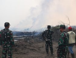 Danrem 044/Gapo Tinjau Cetak Sawah di Muba, Perkuat Komitmen Dukung Swasembada Pangan