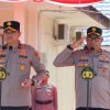 Kapolres Maybrat AKBP Jandry Denny Seirlela Hadiri Apel Kehormatan Warnai Tradisi Pergantian Kapolda Papua Barat Daya