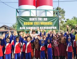 Sumur Bor Rampung 100%, SD Inpres Semangga 1 Merauke Kini Miliki Akses Air Bersih