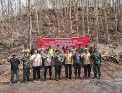 Cegah Karhutla, Tim Gabungan Patroli Hutan dan Pasang Banner Larangan Membakar di Donomulyo