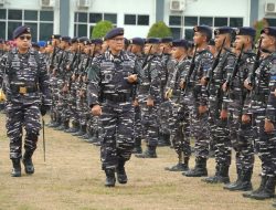 Kodaeral XIV Sorong Gelar Apel Siaga Peringati HUT ke-81 TNI AL, Mantapkan Kesiapsiagaan dan Kemanunggalan dengan Rakyat
