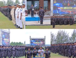 Koarmada III Gelar Apel siaga dan Tasyakuran Hari Jadi TNI AL ke 81 tahun 2026