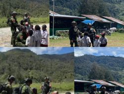 Tawa dan Harapan dari Komopa: Prajurit Marinir Hadir Berbagi Kebahagiaan dan Menyalakan Semangat Anak-Anak