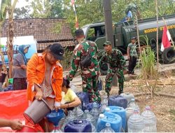 Kemarau Belum Berakhir, Kodim Boyolali Gandeng Argoloro Cafe Kirim 15 Ribu Liter Air ke Juwangi