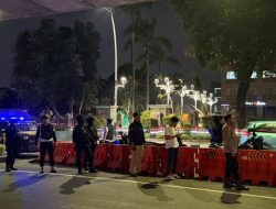 Brimob Polda Metro Jaya Hadir di Malam Hari Antisipasi Gangguan Kamtibmas, Temukan Driver Taksi Meninggal di Jaksel Saat Patroli