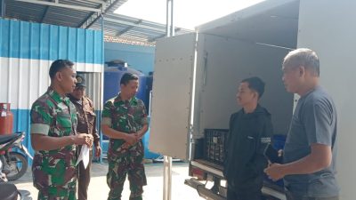 Babinsa Blangu Kawal MBG, Pastikan Makanan Bergizi Sampai ke Penerima