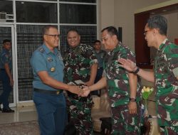 Kodaeral XIV Sorong Menerima Kunjungan Tim Pengawas Pembangunan Satuan TNI