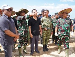 Danrem 143/HO Dampingi Pangdam XIV/Hasanuddin pada Kunjungan Kerja di Sultra