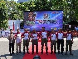 Kasdim Sleman Hadiri Pembukaan Open Tournament Panjat Tebing Piala Panglima TNI