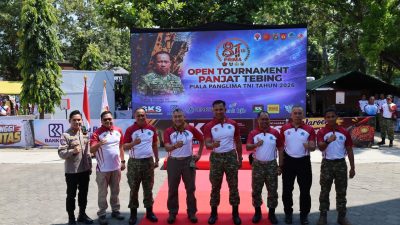 Kasdim Sleman Hadiri Pembukaan Open Tournament Panjat Tebing Piala Panglima TNI