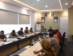 Danrem 044/Gapo Hadiri Rapat di BPBD, Perkuat Sinergi Penanganan Karhutla