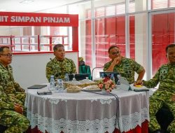 Danrem 143/HO Dampingi Pangdam XIV/Hasanuddin Tinjau Koperasi Desa Merah Putih Punggaloba