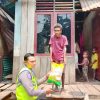 Jelang HUT Polantas ke-71, Polda PBD Salurkan Sembako kepada Masyarakat di Kota Sorong