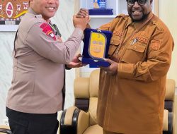 Kapolres Maybrat Sambangi Pemda Perkuat Sinergi Jaga Kamtibmas Bersama