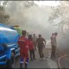 Polres Lahat, Polda Sumsel Bersama Damkar Padamkan Kebakaran Lahan Seluas Setengah Hektare di Talang Jawa Polsek Kota Agung