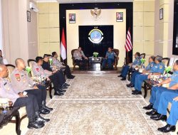Kapolda PBD Sambangi Kodaeral XIV Sorong, Perkuat Sinergi Keamanan Makin Solid dan Jaga Stabilitas Wilayah