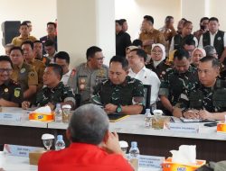 Danrem 044/Gapo Hadiri Rakor Karhutla Sumsel, Perkuat Sinergi Penanganan di Lapangan