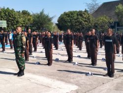 Ratusan Siswa SMKN 1 Giritontro Wonogiri Dilatih TNI