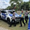 Sambut HUT Lalu Lintas Bhayangkara ke-71, Sat Lantas Polres Mesuji Gelar Bakti Sosial Berbagi Sembako dan Anjangsana Kepada Purnawirawan Polri