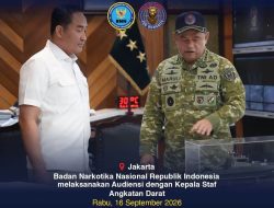 BNN RI Perkuat Kolaborasi Strategis dengan TNI AD Lewat Audiensi P4GN