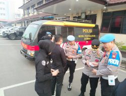 Subbid Provos Polda Sumsel Gelar Gaktiblin, Tegaskan Disiplin dan Larangan Judi Online