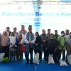 Pangdam XIX/Tuanku Tambusai Dampingi Mentan Amran Serahkan Bantuan Beras di Pekanbaru