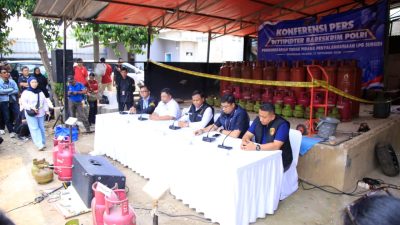 Bareskrim Polri Bongkar Penyalahgunaan LPG Subsidi, 910 Tabung Diamankan