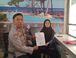 Jaga Jakarta On The Spot, Bhabinkamtibmas Kotabaru Sambangi SMPN 13 Kota Bekasi, Sosialisasikan Maklumat Perlindungan Pelajar