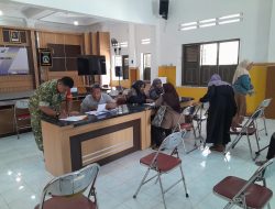 Babinsa Godean Sleman Pastikan BLT Tepat Sasaran