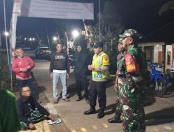 Patroli Malam, Babinsa Himbau Warga Ciptakan Lingkungan Aman dan Nyaman
