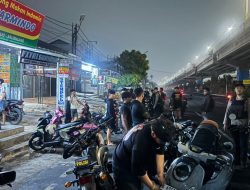 Patroli Gabungan Brimob Amankan Empat Motor Diduga untuk Balap Liar di Jakarta Timur