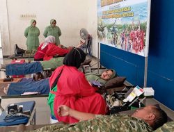 Setetes Darah, Sejuta Harapan: Kodim Boyolali Gelar Baksos HUT TNI ke-81 Dan Kodam IV /Diponegoro Ke 76