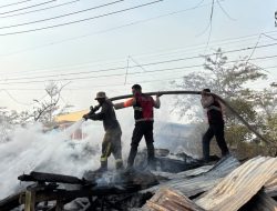 Satgas Preventif Operasi Bina Karuna Dofior 2026 Tangani Kebakaran di Klasaman