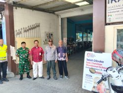 Keamanan sekolah Jadi Perhatian Khusus Babinsa Kratonan dan Linmas