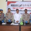 Polda Papua Barat Daya Musnahkan 22,86 Gram Sabu Barang Bukti Perkara Narkotika