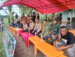 Semarak HUT TNI ke-81, Danramil Cup di Lhoksukon Resmi Bergulir, Laga Perdana Berakhir Adu Penalti