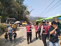 Lestarikan Tradisi Budaya, Polres Toraja Utara Melaksanakan Pengamanan Gelaran Ma’pasilaga Tedong di Balusu