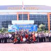 Rangkul Ojol dan Relawan Ambulans, Polres Gresik Gelar Apel HUT Lantas ke-71
