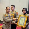 Kasat Lantas Polres Mesuji Raih Penghargaan dari Kapolda Lampung pada Peringatan HUT Polantas ke-71