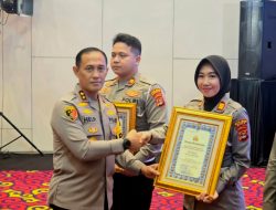 Kasat Lantas Polres Mesuji Raih Penghargaan dari Kapolda Lampung pada Peringatan HUT Polantas ke-71