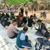 Antisipasi Gangguan Kamtibmas Sat Binmas Polres Mesuji Melaksanakan Patroli KRYD di Lokasi Tenda Warga Pendudukan Lahan PT. PAL oleh Masyarakat
