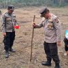 Satu Hektare Jadi Harapan, Polsek Ngabang Bersama Petani Tanam Jagung di Desa Angan Tembawang Jelimpo
