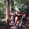 Cegah Karhutla Koramil Pakem Sleman bersama Aparat Terkait Patroli Bersama