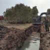 Pembangunan Kanal dan Tanggul di Tanjung Seteko Perkuat Pencegahan Karhutla di Ogan Ilir