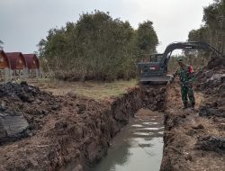 Pembangunan Kanal dan Tanggul di Tanjung Seteko Perkuat Pencegahan Karhutla di Ogan Ilir