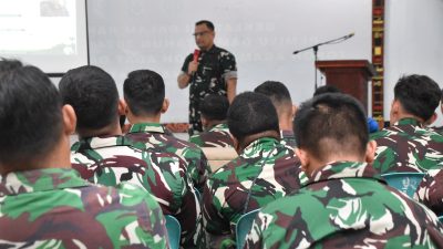 Tingkatkan Kesadaran Digital, Personel Kodim 1707/Merauke Ikuti Sosialisasi Keamanan Siber