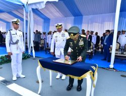 Panglima TNI Resmikan KRI SRIWIJAYA-100, Perkuat Pertahanan Maritim